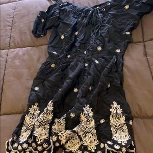 Off the shoulder romper